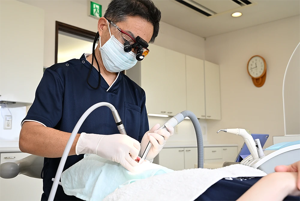 患者さまに寄り添う痛みの少ない治療2